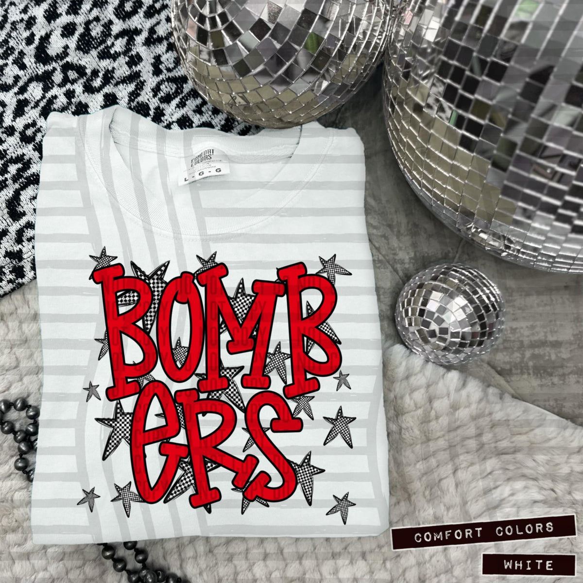 Red Staggered Mascots (Caplinger)