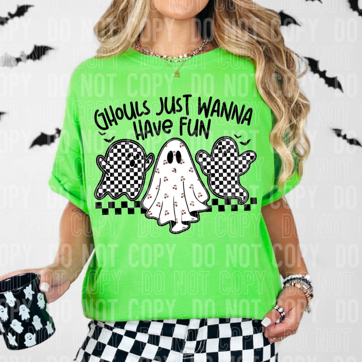 Ghouls just wanna have fun ghosts (SBB) 109860 DTF transfer
