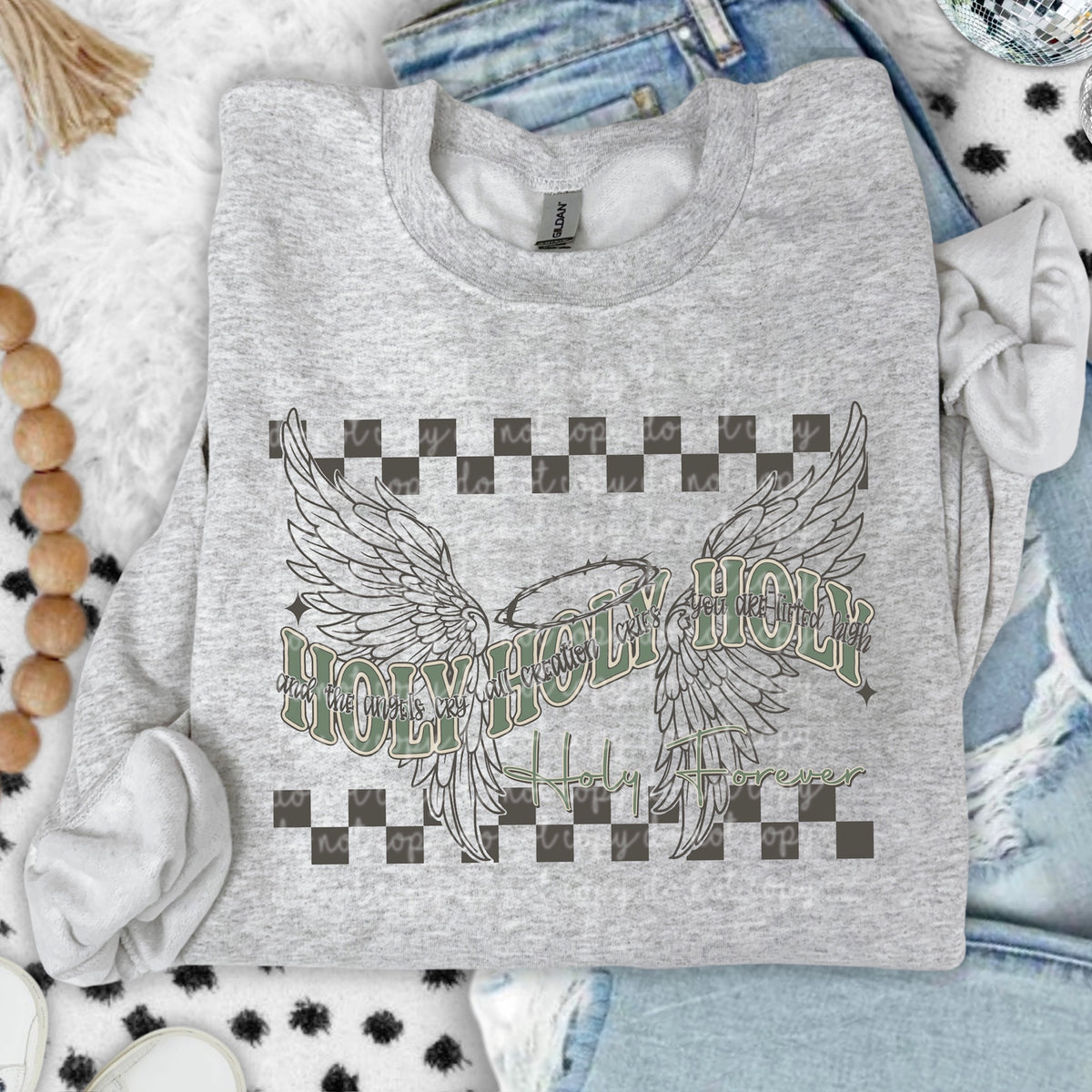 Holy Holy Holy wings (SSD) 117214 DTF Transfer