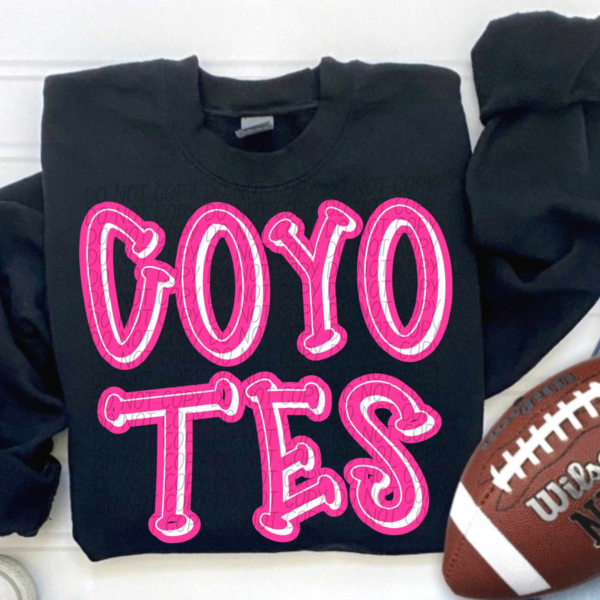 Coyotee hot pink 55368 DTF transfer