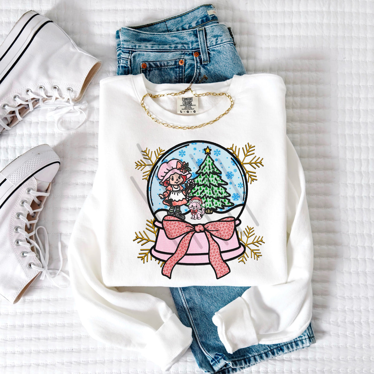 Strawberry snowglobe (ss/renewed) 114474 DTF transfer