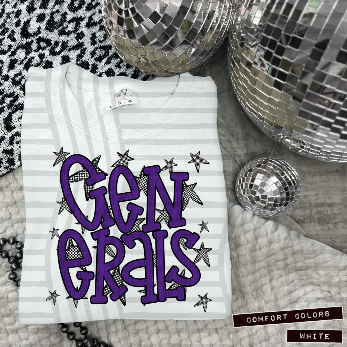 Purple Staggered Mascots (Caplinger)