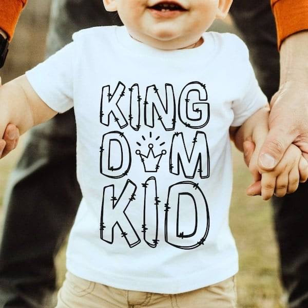Kingdom bubble letters (KARTA) 64057 DTF transfer