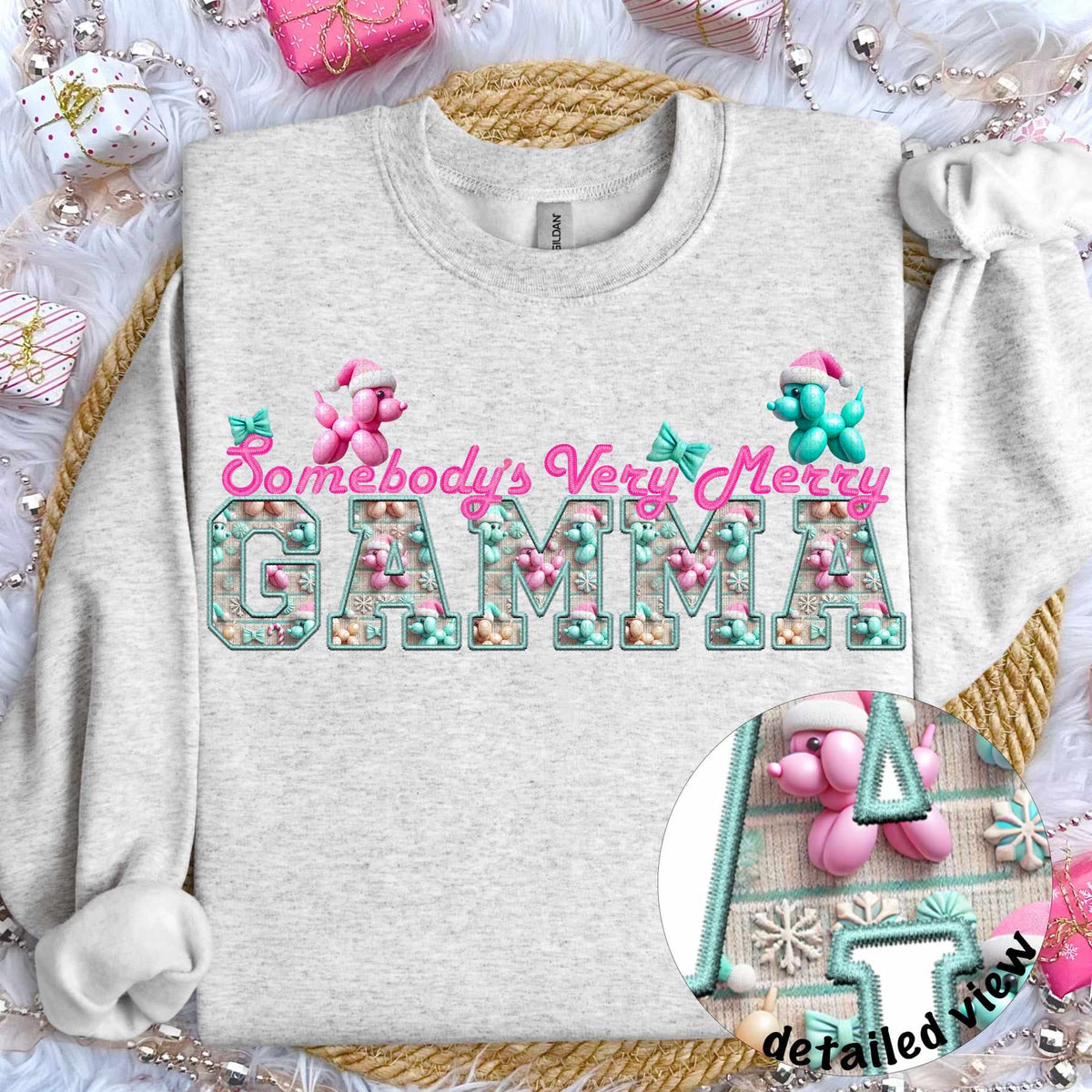 Somebody’s very merry gamma (HW) 64432 DTF transfer