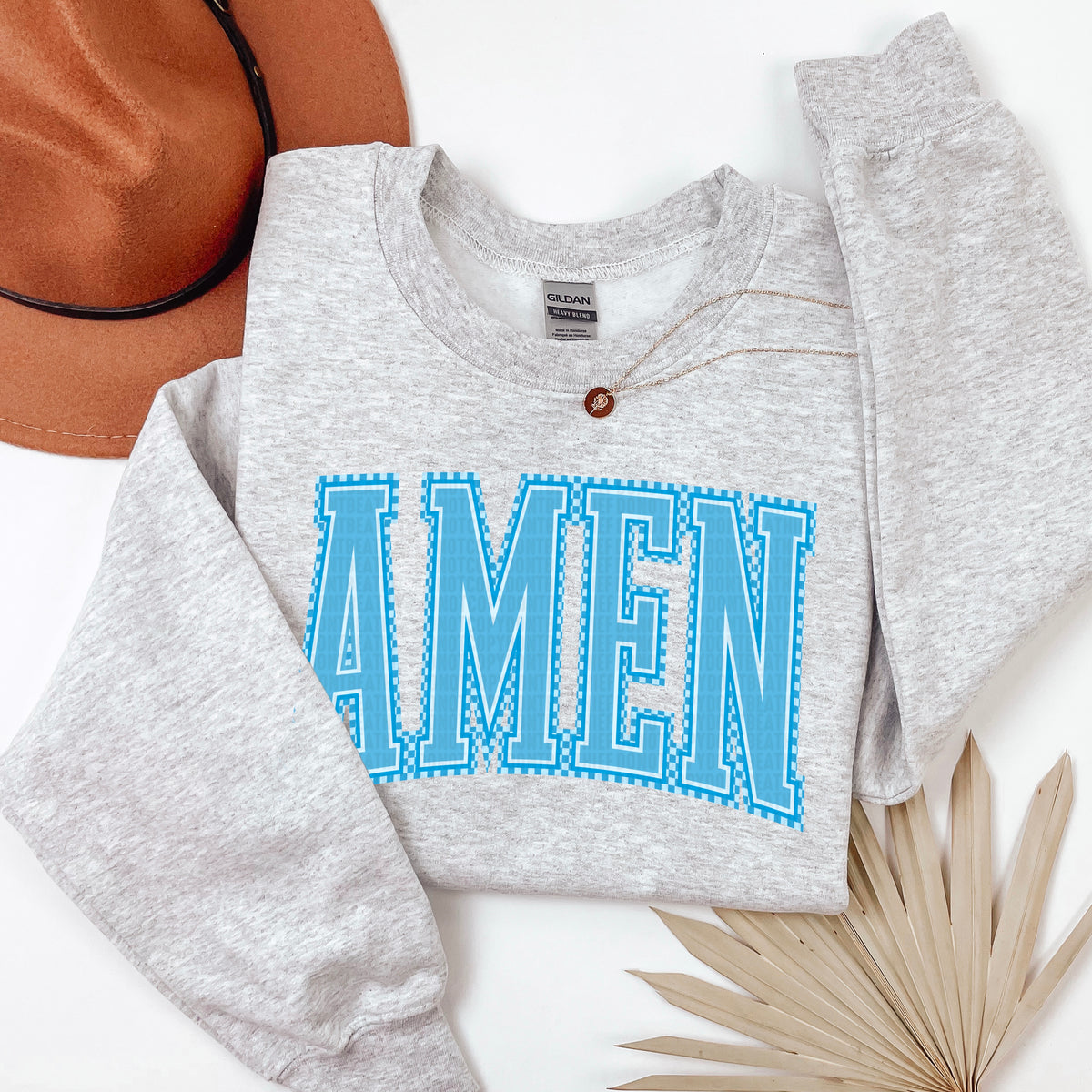 Amen blue 97644 DTF transfer