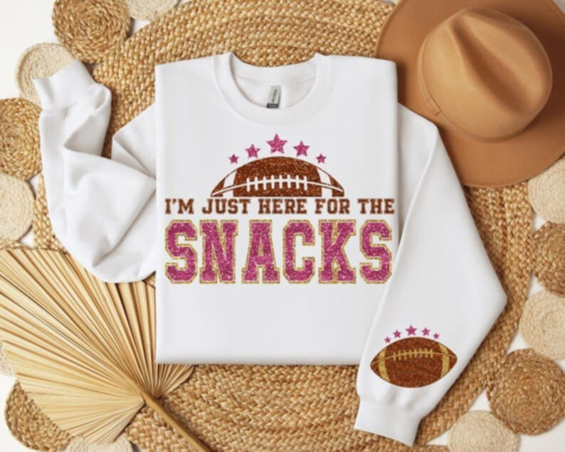 I’m just here for the snacks FRONT 87775 DTF transfer