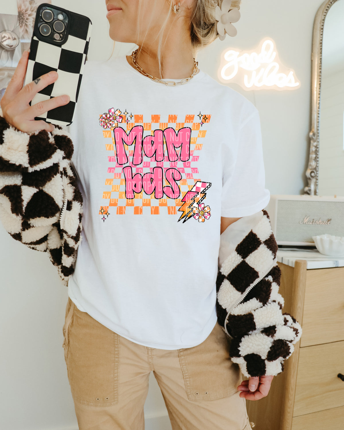 Mambas Checker Pop (Caplinger) 102640 DTF transfer