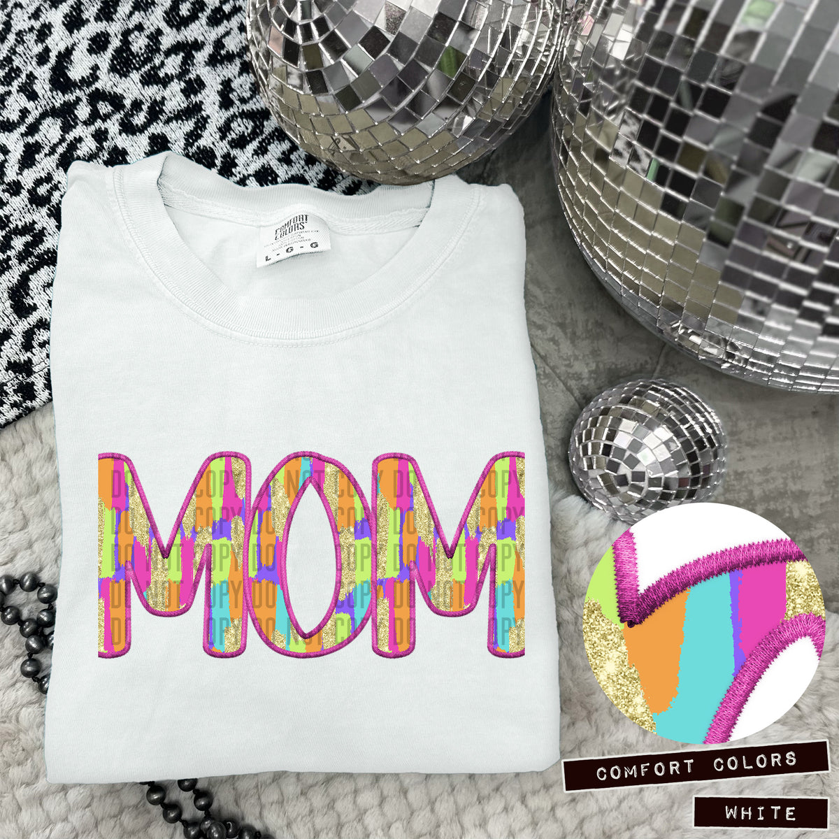 Mom Juneberry Brushstrokes (Caplinger) DTF transfer