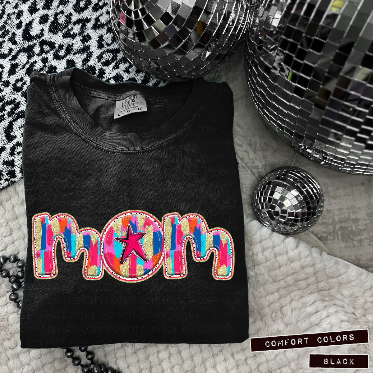 Mom Tutti Brushstrokes (Caplinger) DTF transfer