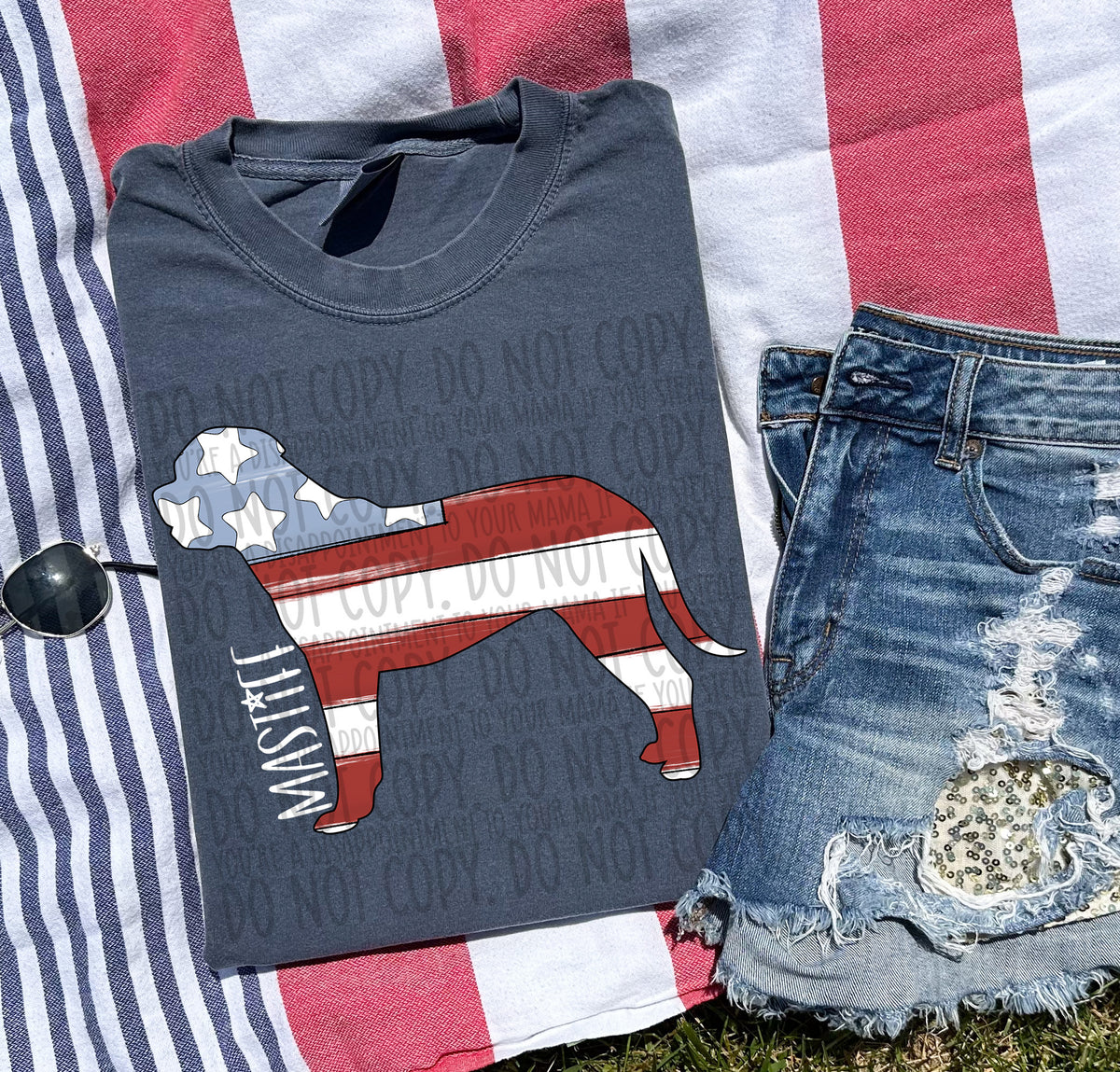 MASTIF white (SWD) DTF transfer