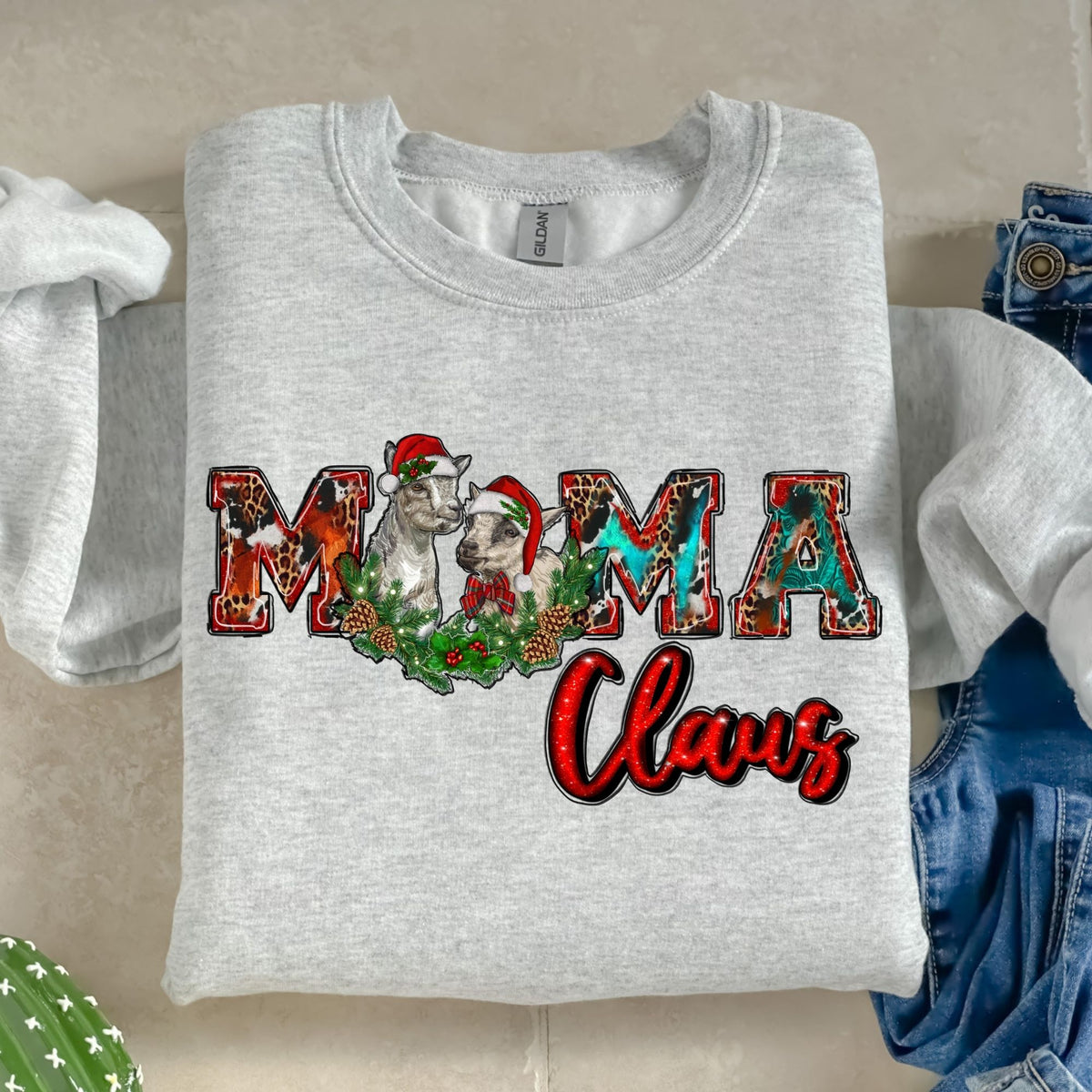 Mama Claus-38674-DTF transfer