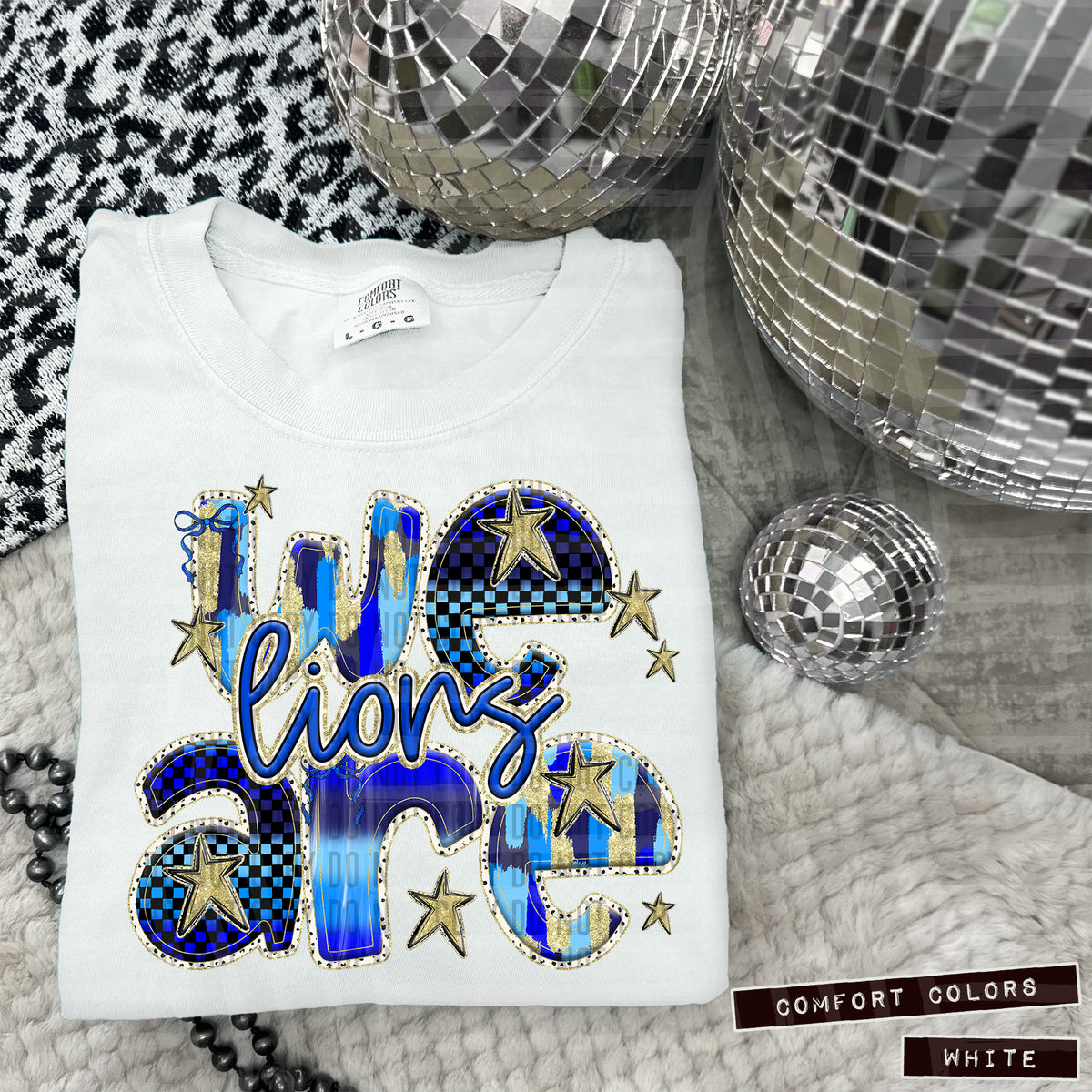 We are Blue mascots (Caplinger)