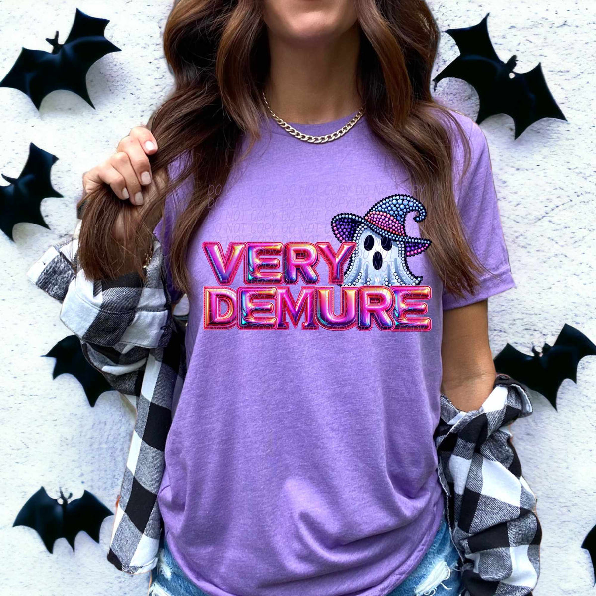 Very demure ghost (CITY) 55908 DTF transfer