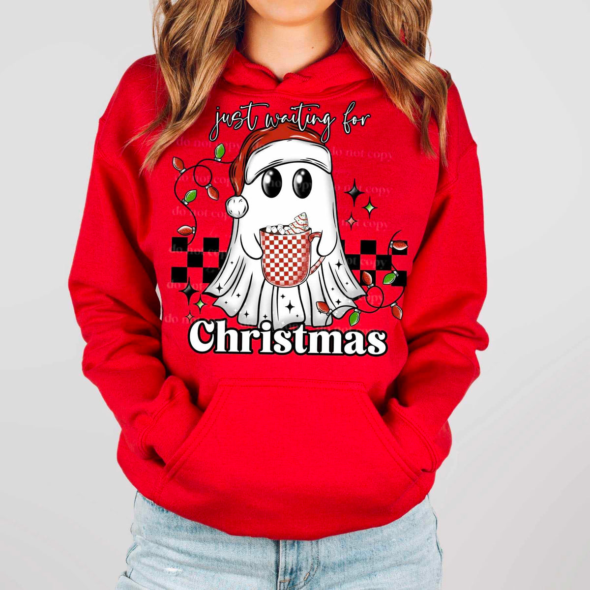 Just waiting for Christmas (CSC) 60680 DTF transfer