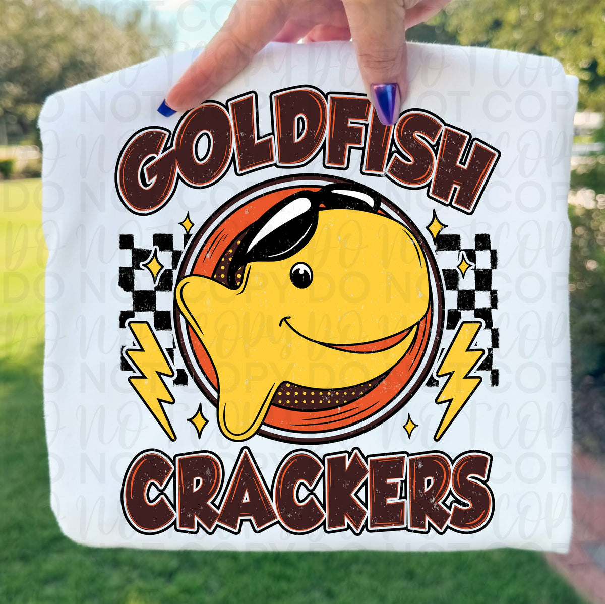 Fish crackers (UAC) DTF Transfer
