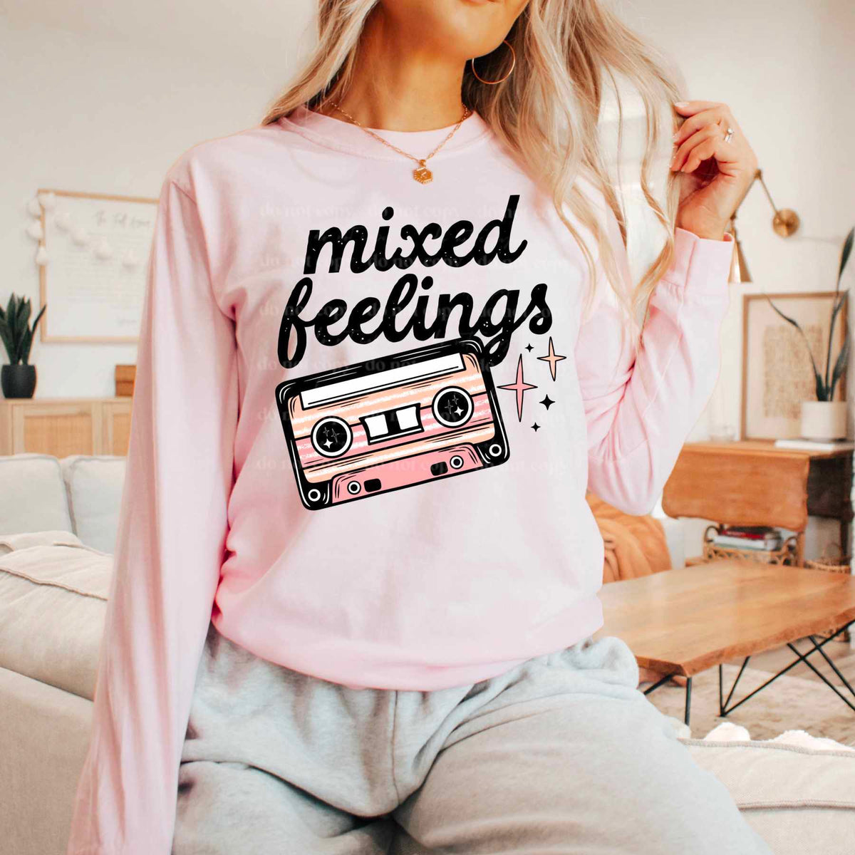 Mixed feelings (CSC) 77262 DTF transfer