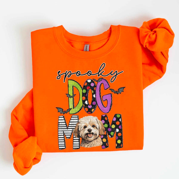 Spooky dog mom shihpoo 55487 DTF transfer