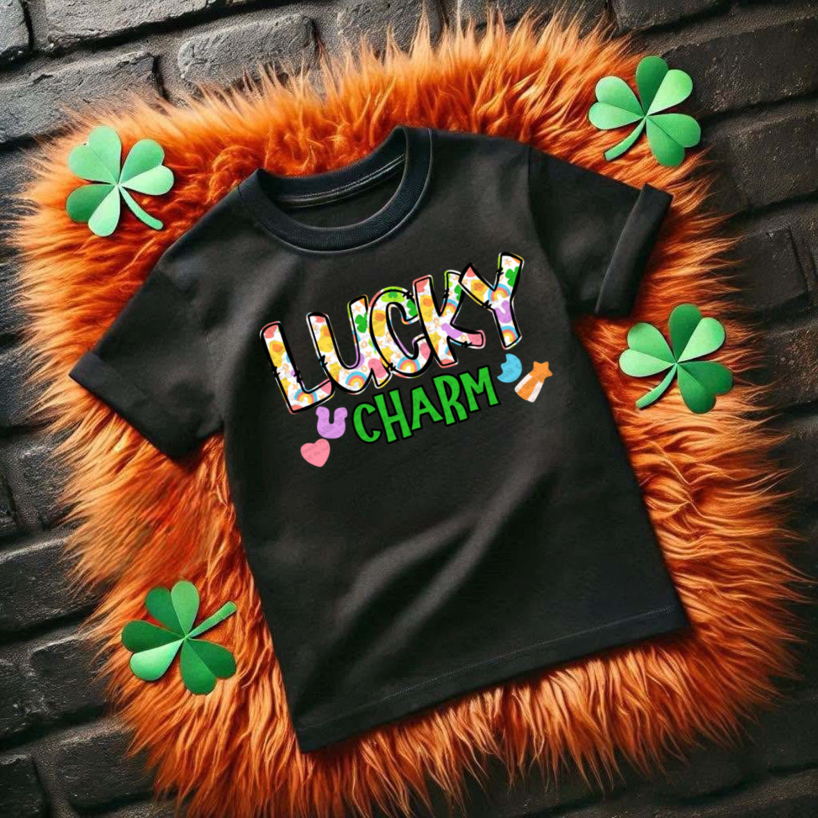 Lucky charm filled (UDD) 68697 dtf transfer