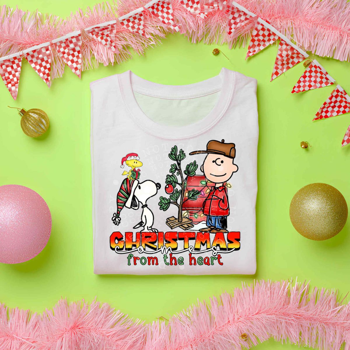 Christmas Comes From The heart EXCLUSIVE (c’s) DTF transfer