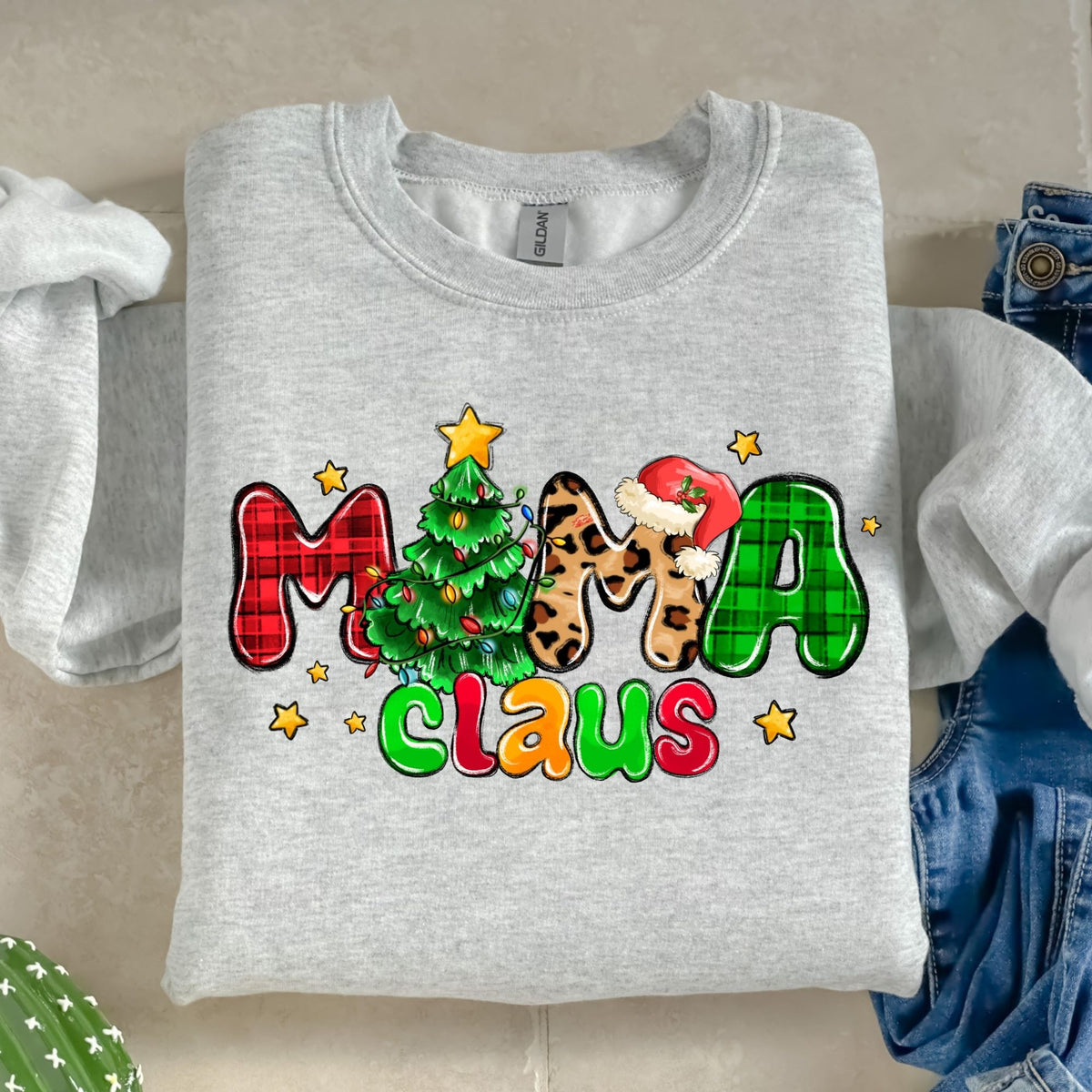 Mama Claus-38673-DTF transfer