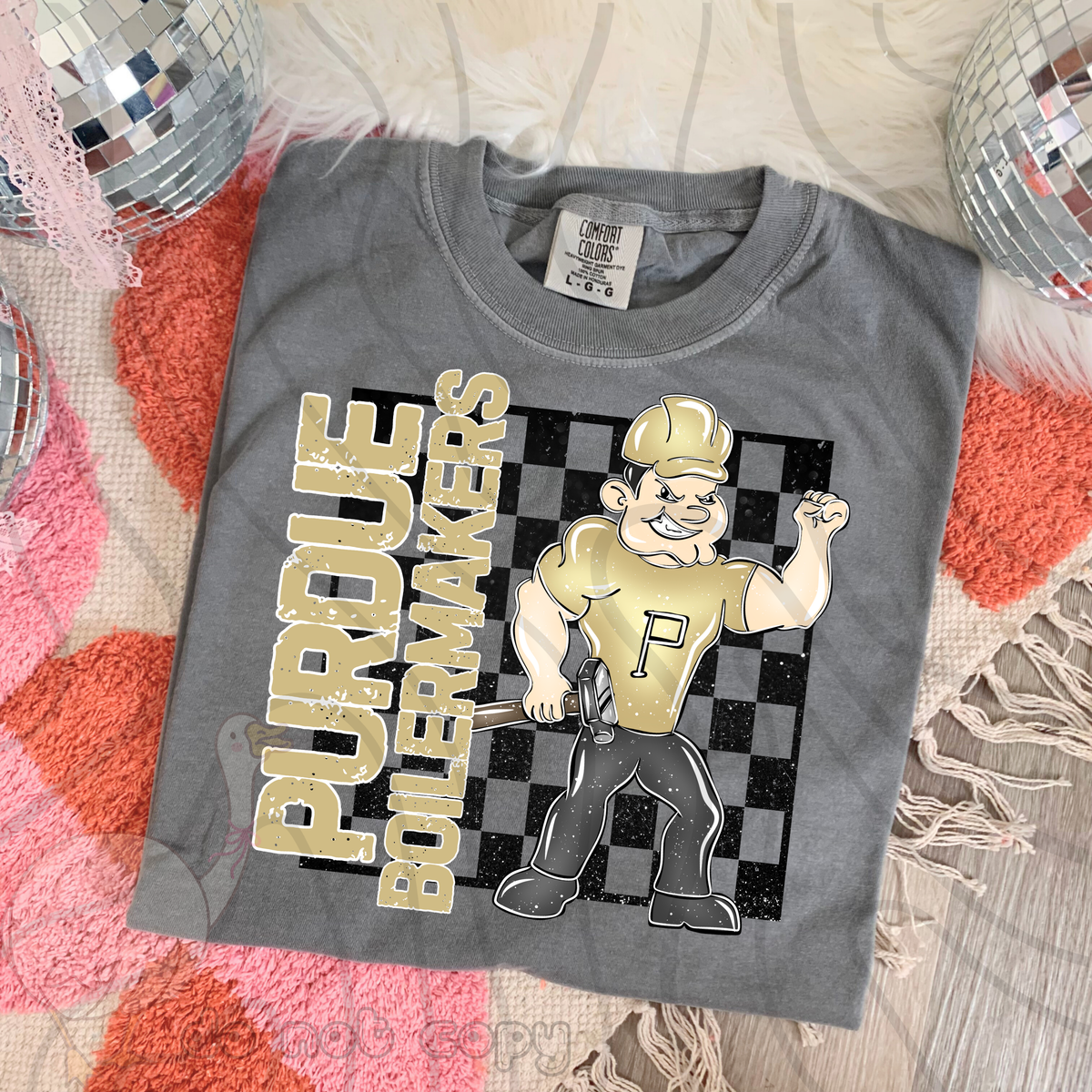 purdue boilermakers 66 college mocks (dkdbk) DTF transfer