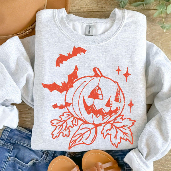 Pumpkin Orange Distressed-38341-DTF transfer