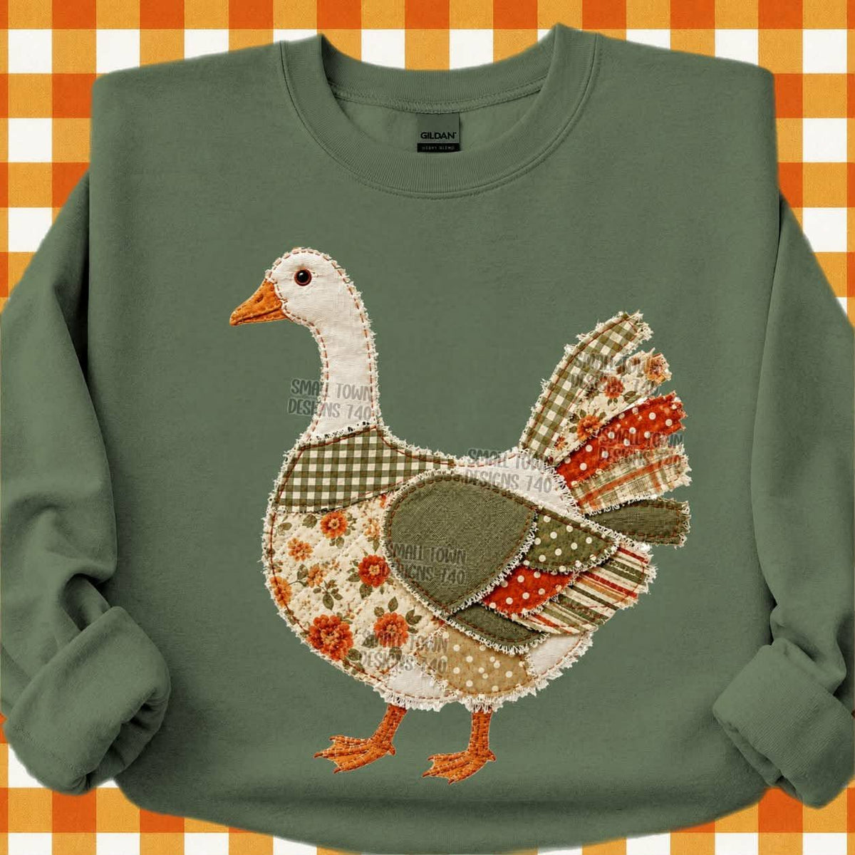 Goose patch fabric (STD) DTF Transfer