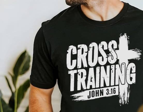 Cross trainin 73826 DTF transfer