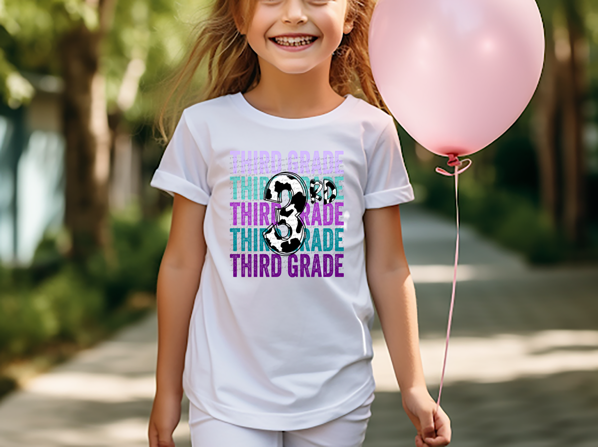 3rd grade repeat print Dalmatian 49858 DTF transfer