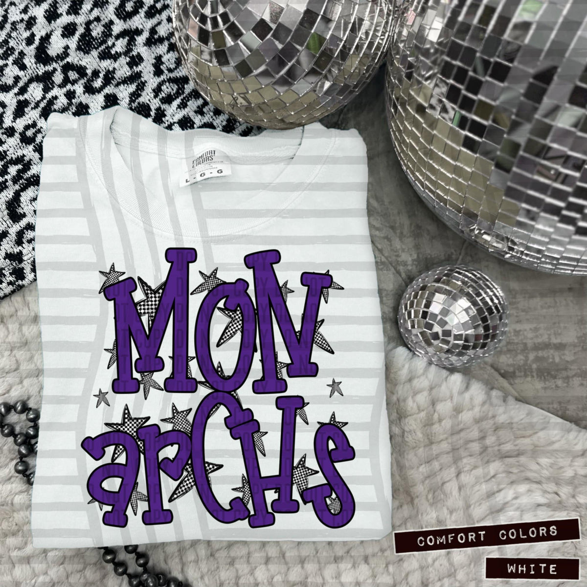 Purple Staggered Mascots (Caplinger)