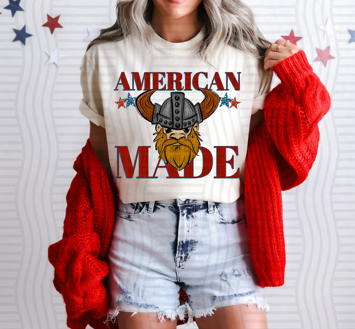 American made Vikings (Caplinger) DTF Transfer