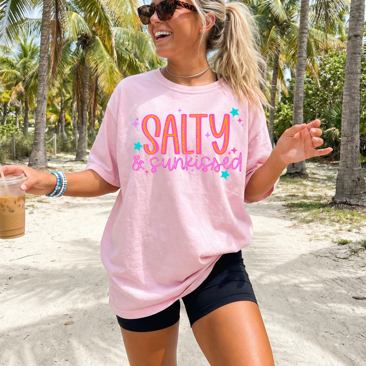 Salty sunkissed blue stars (CSC) DTF Transfer