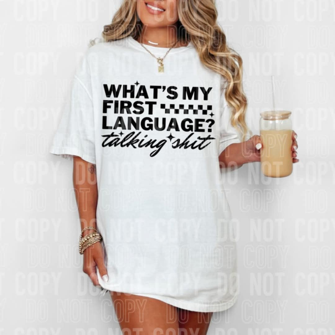 What’s my first language (SBB) 99855 DTF transfer