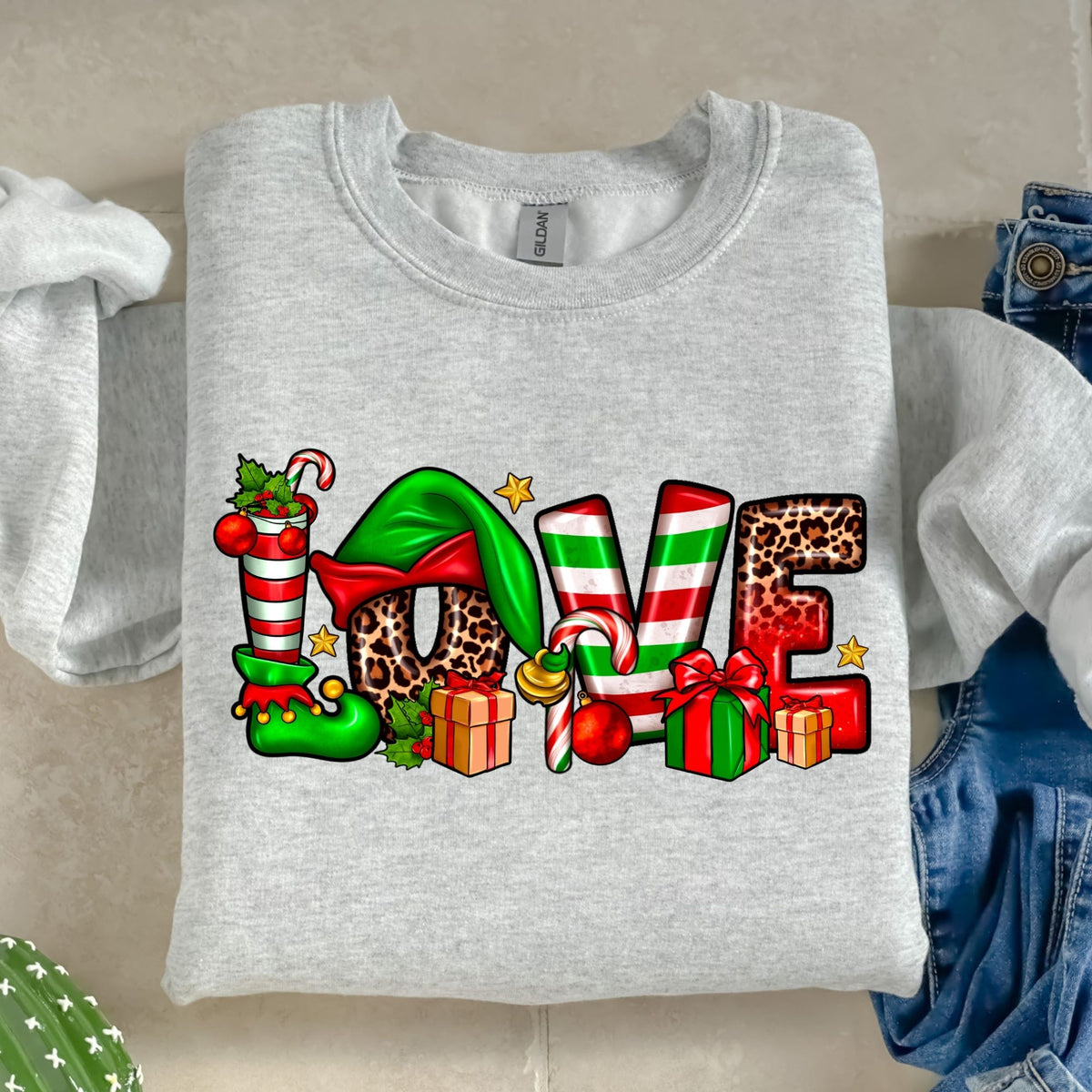 Love Christmas-38671-DTF transfer