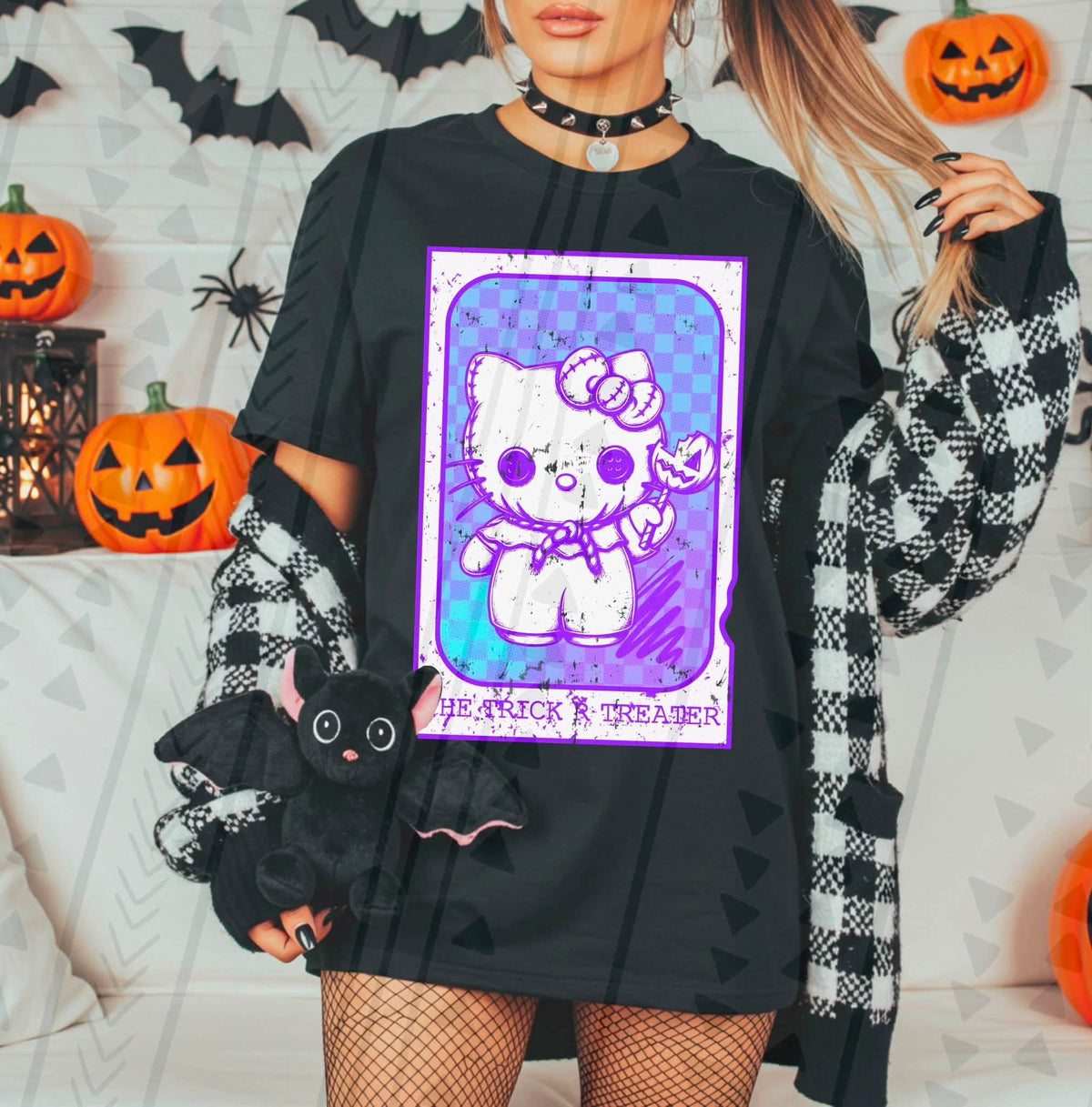 Sam kitty card SUNDAY SPECIAL DTF transfer