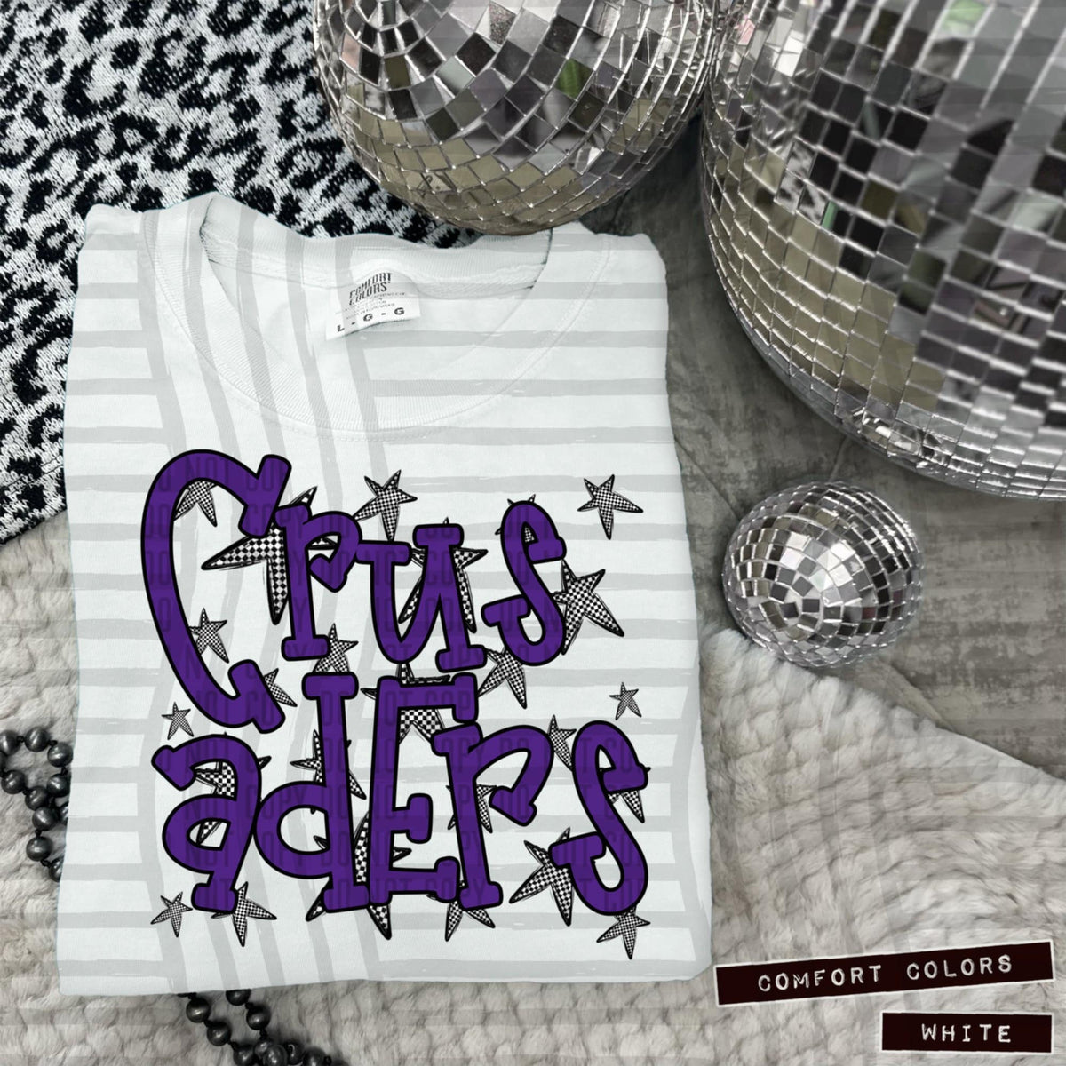 Purple Staggered Mascots (Caplinger)