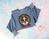 Corgi Happy Pawlidays 30328 DTF TRANSFER