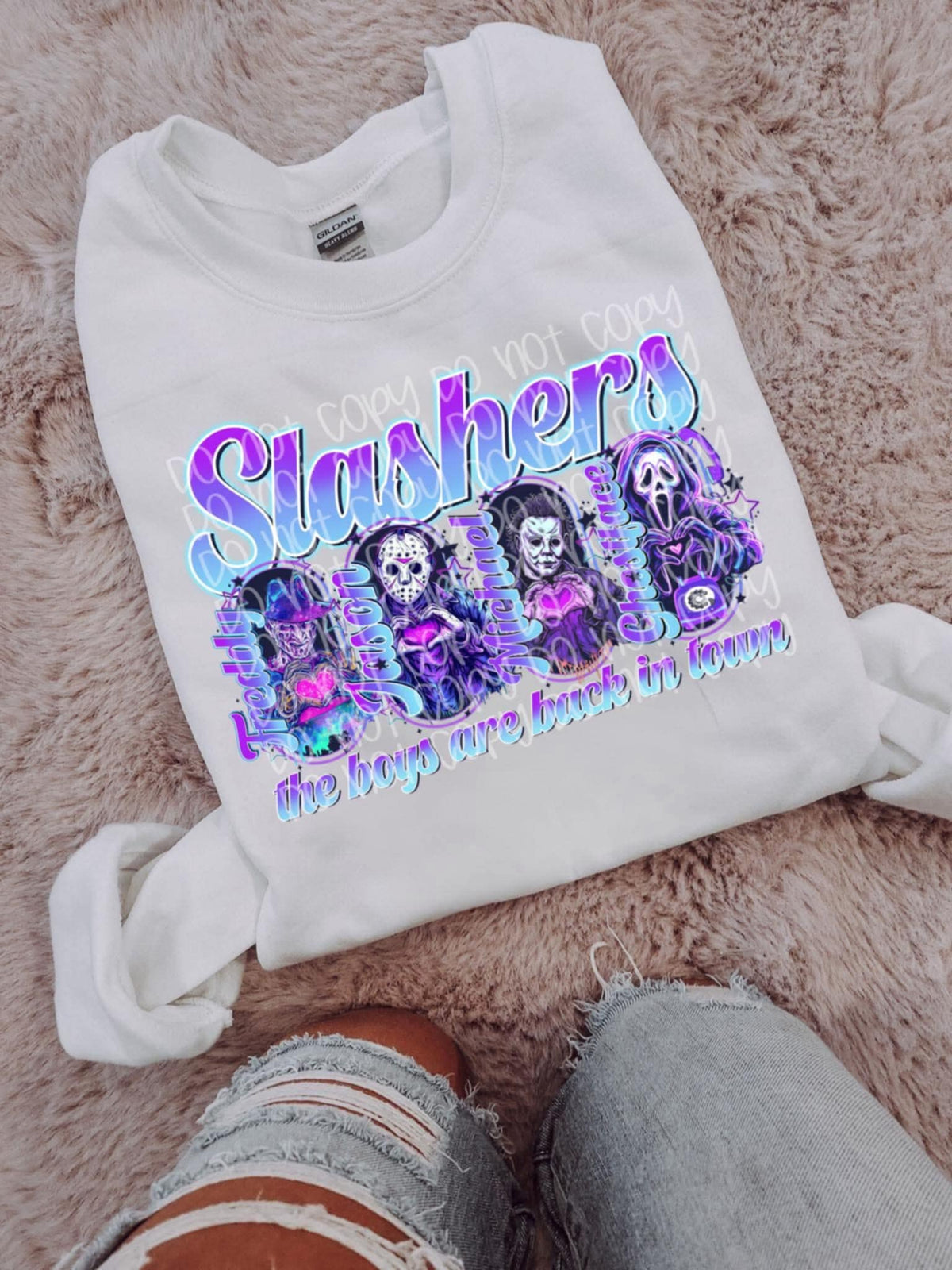 Slashers (with 4 killers) the boys are back in town SSD DTF transfer