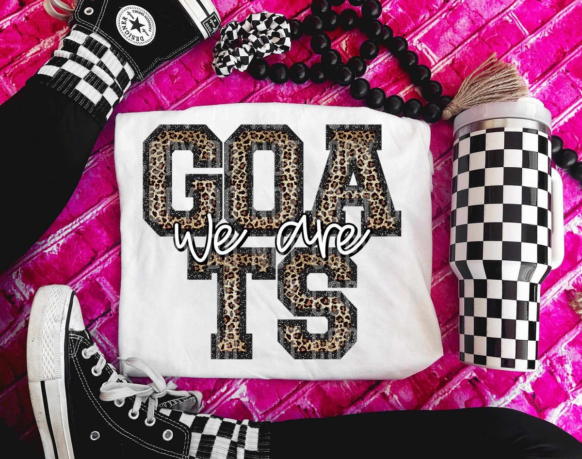 We are goats leopard filled (caplinger) 70955 DTF transfer