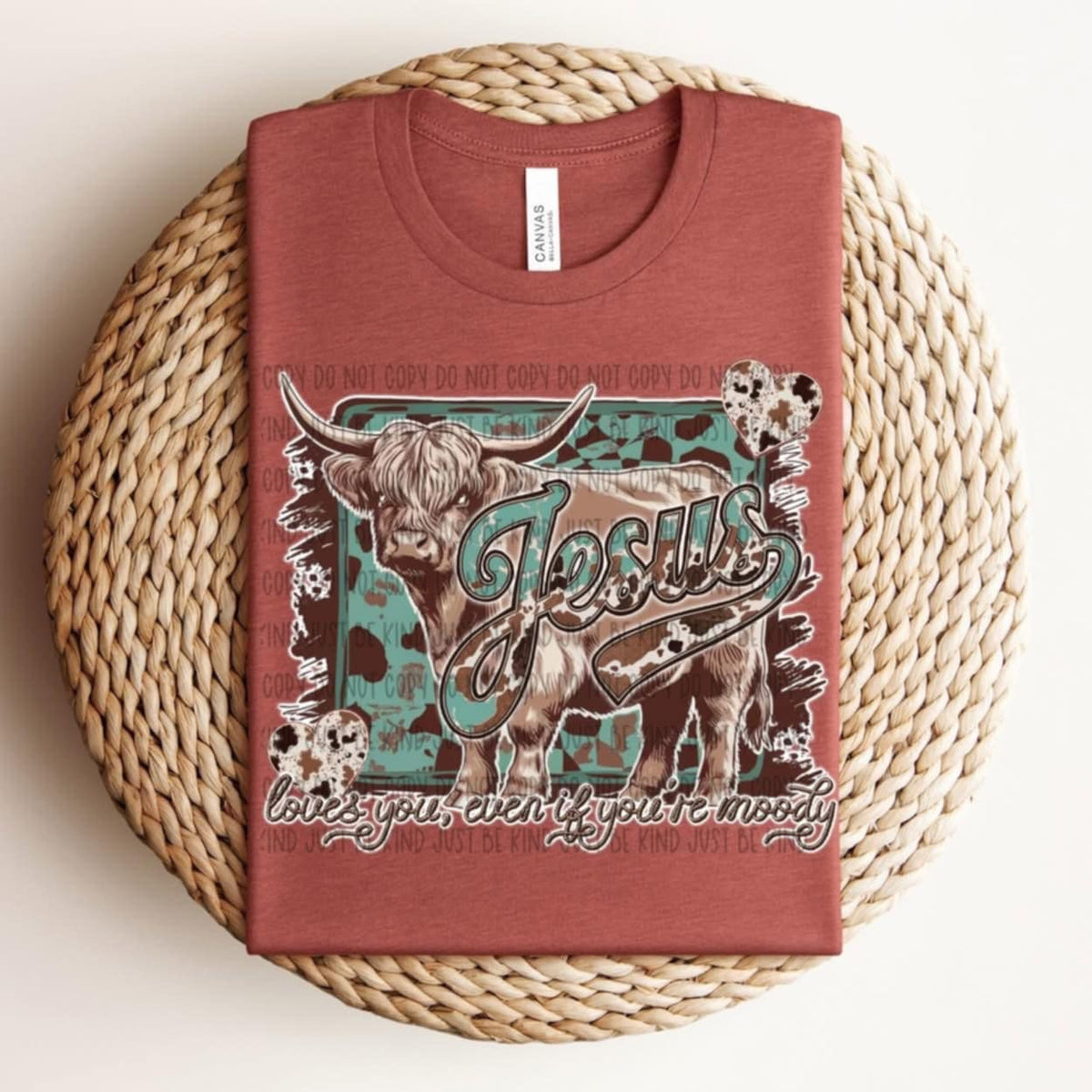 Jesus loves you even if you’re moody (SSD) 90020 DTF transfer