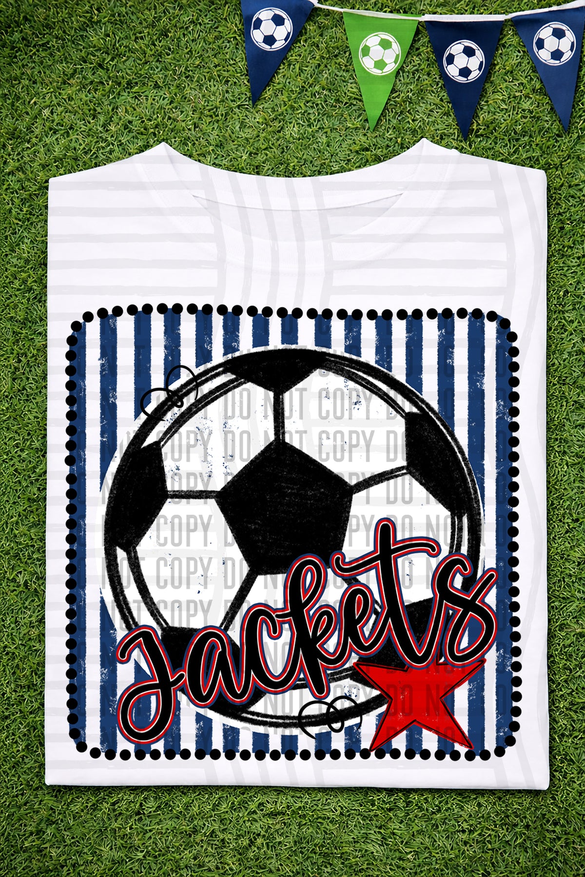 Jackets RWB Framed (Caplinger) DTF transfer