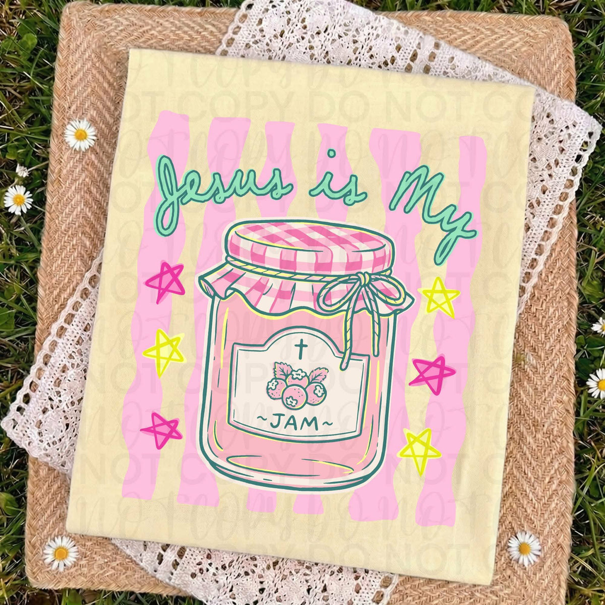 Jesus is my jam (UAC) DTF Transfer