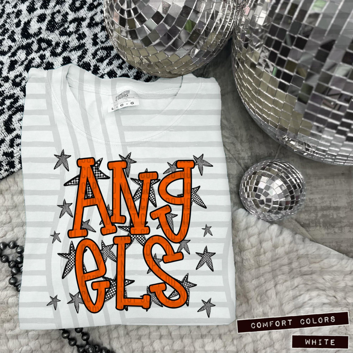 Orange Staggered Mascots (Caplinger)