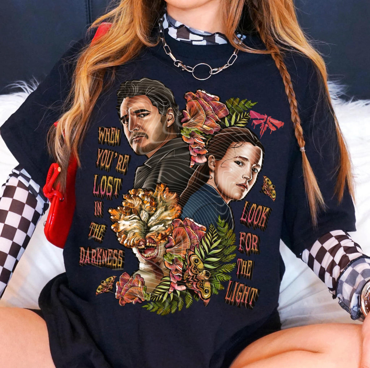 Lost In The Darkness DTF transfer