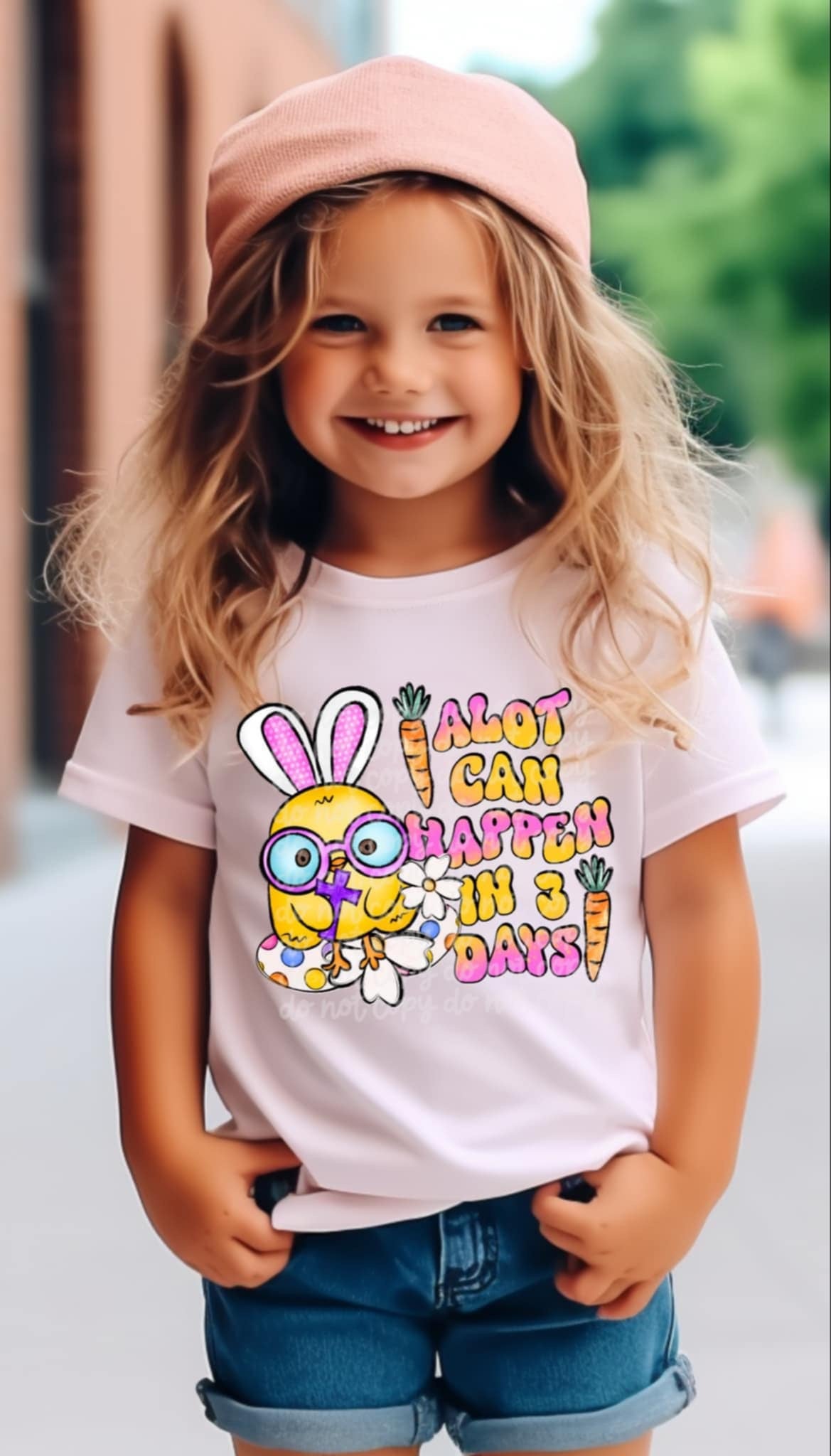 A lot can happen in 3 days chick 87206 DTF transfer