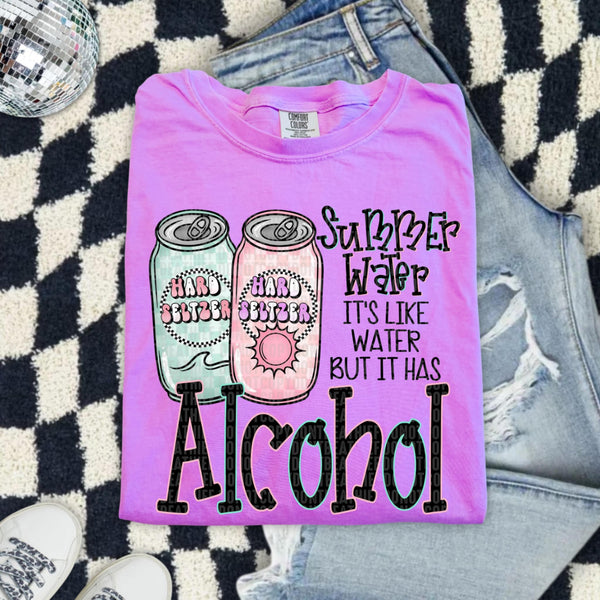 Summer water it’s like water but it has alcohol (SDD) 106539 DTF transfer