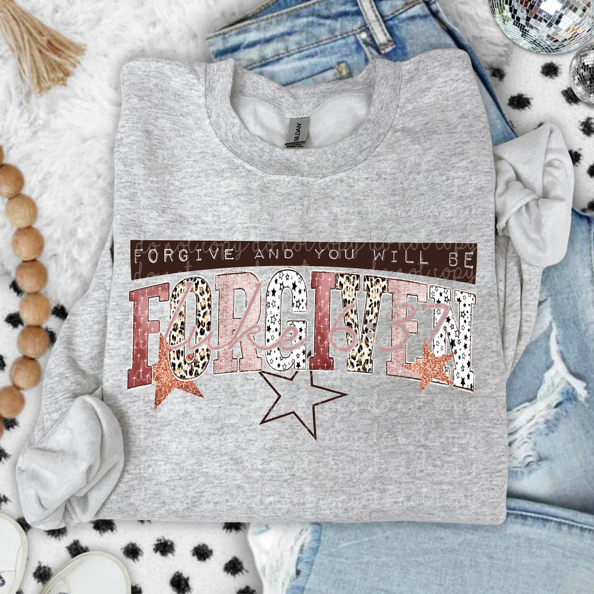 Forgive and you will be forgiven (SSD) 117536 DTF TRANSFER