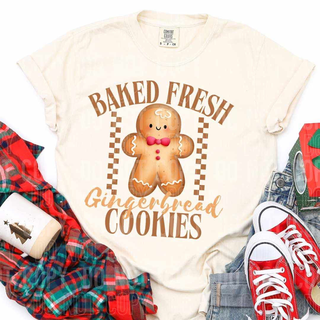 Baked fresh gingerbread cookies (SBB) 64234 DTF transfer