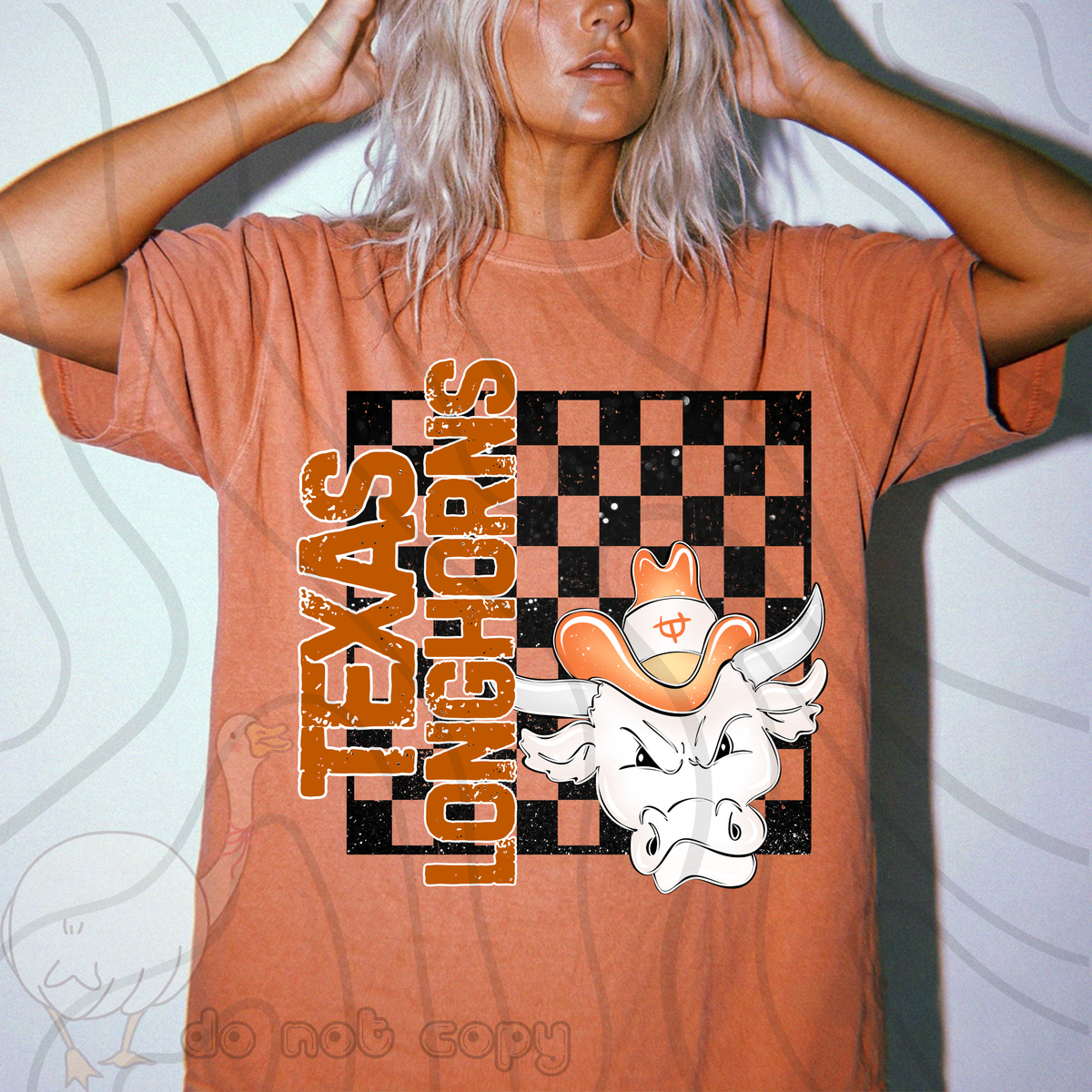 texas longhorns 69 college mocks (dkdbk) DTF transfer