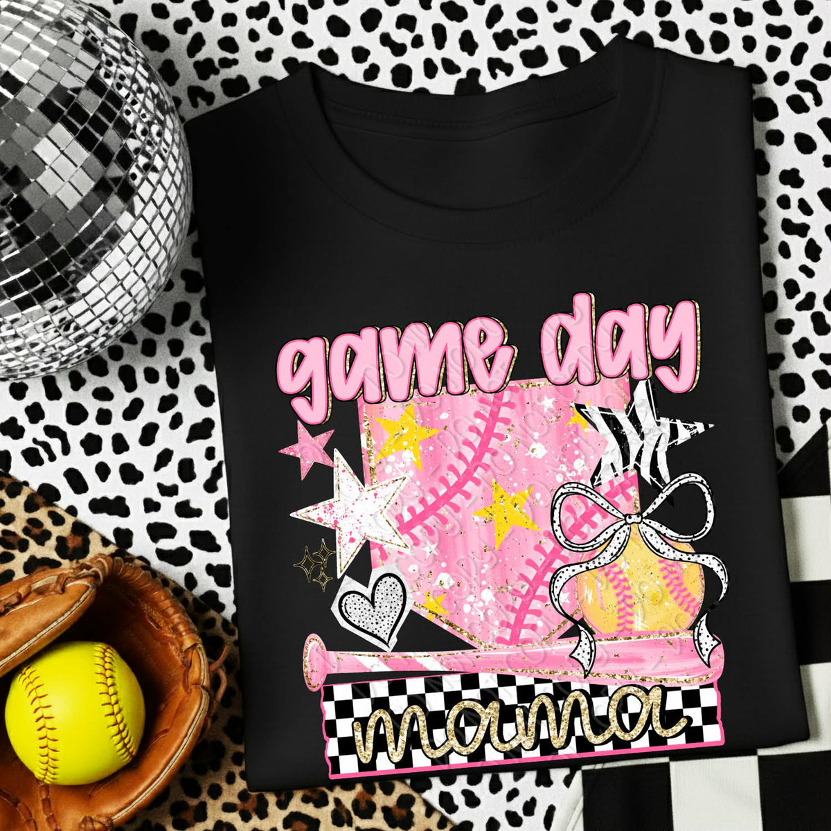 Game Day mama (softball) (DWS) DTF Transfer